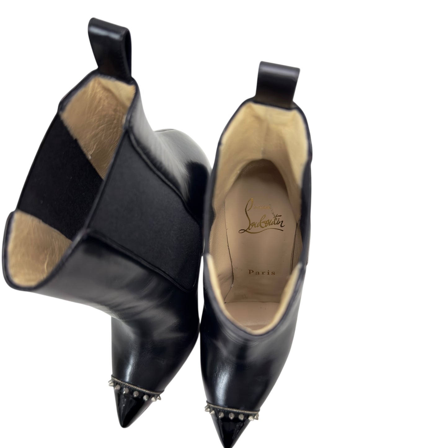 CHRISTIAN LOUBOUTIN Banjo 高踭短靴 100MM