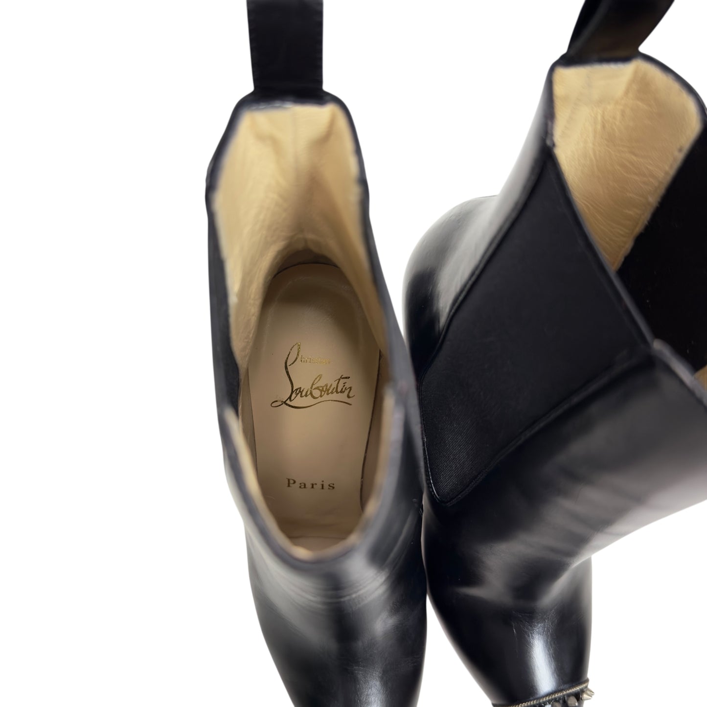 CHRISTIAN LOUBOUTIN Banjo 高踭短靴 100MM