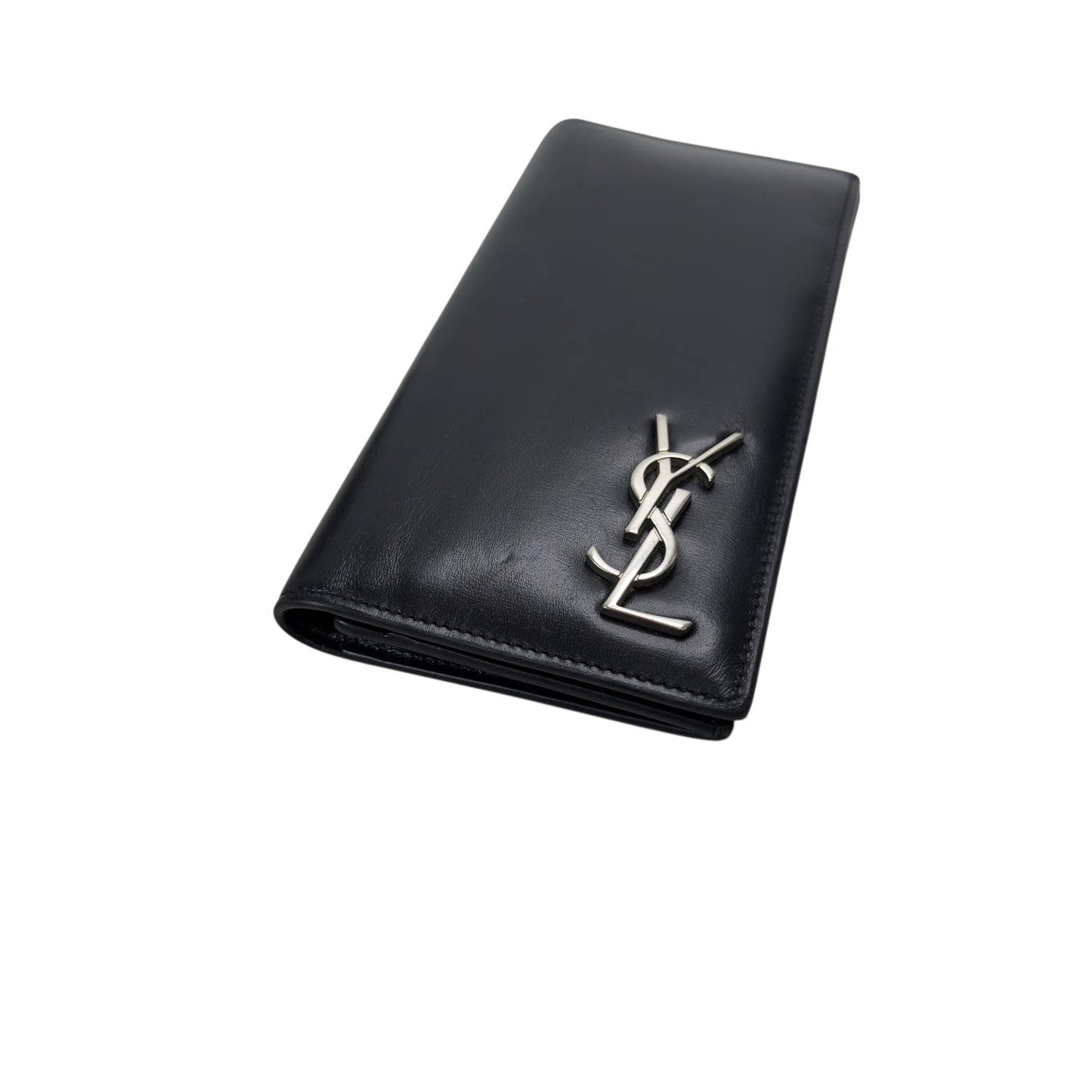 SAINT LAURENT YSL Cassandre Continental 長銀包