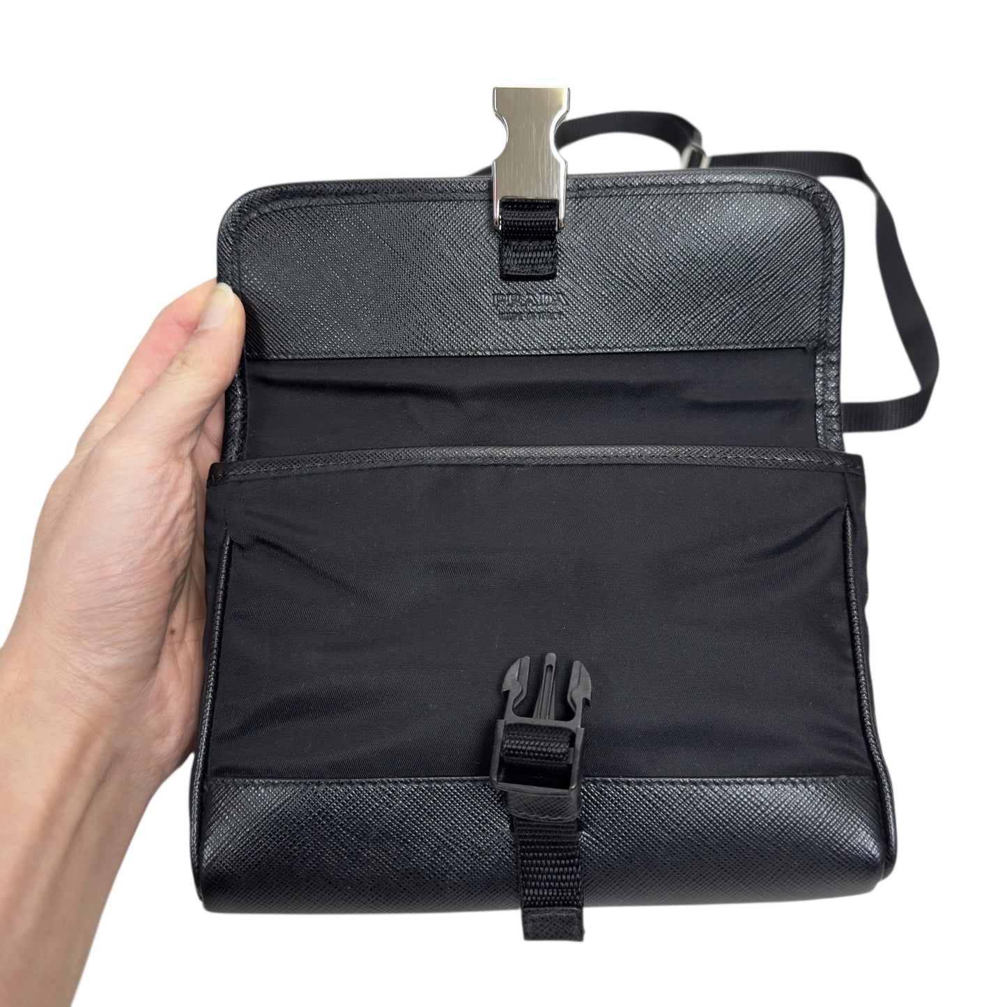 PRADA 三角標 斜揹袋