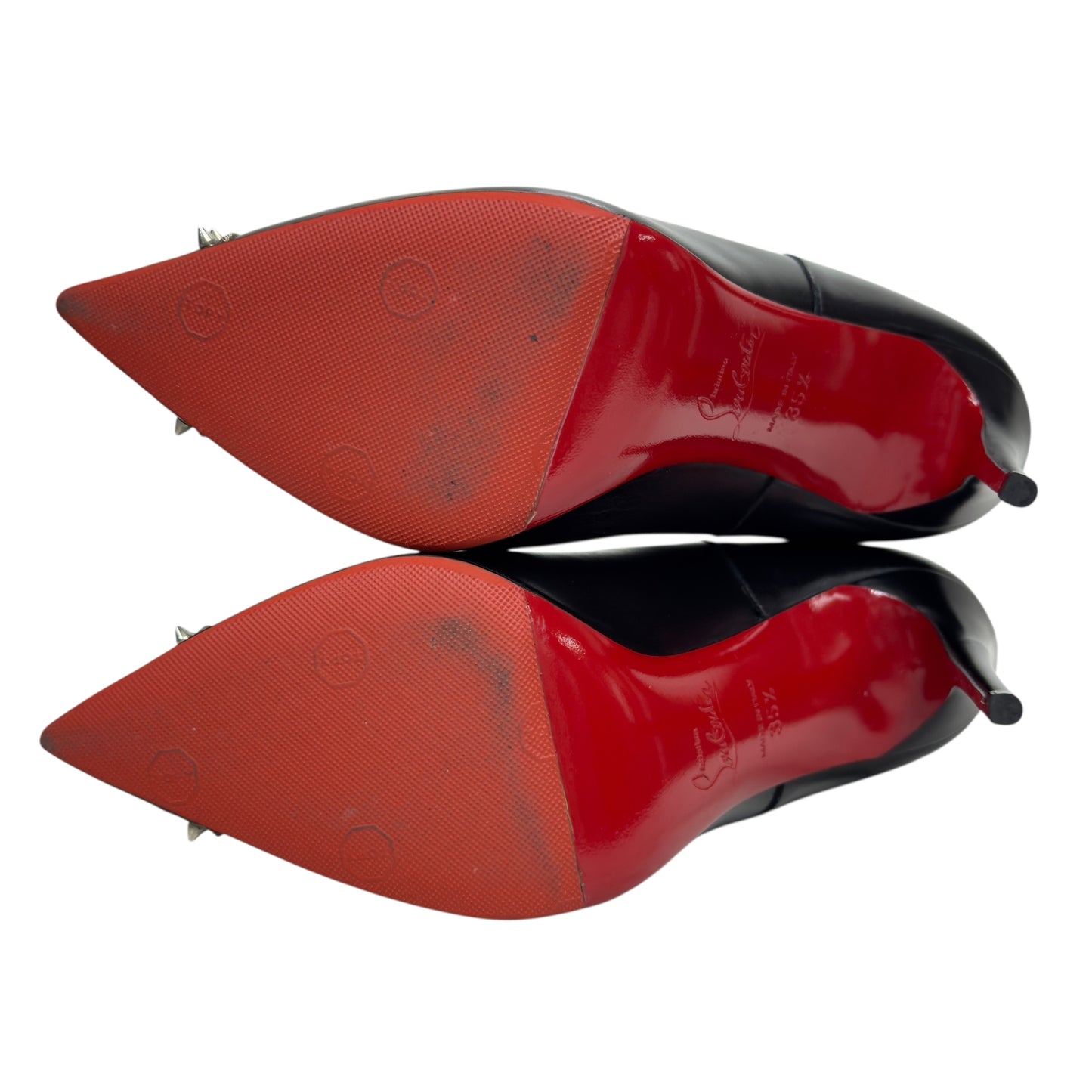 CHRISTIAN LOUBOUTIN Banjo 高踭短靴 100MM