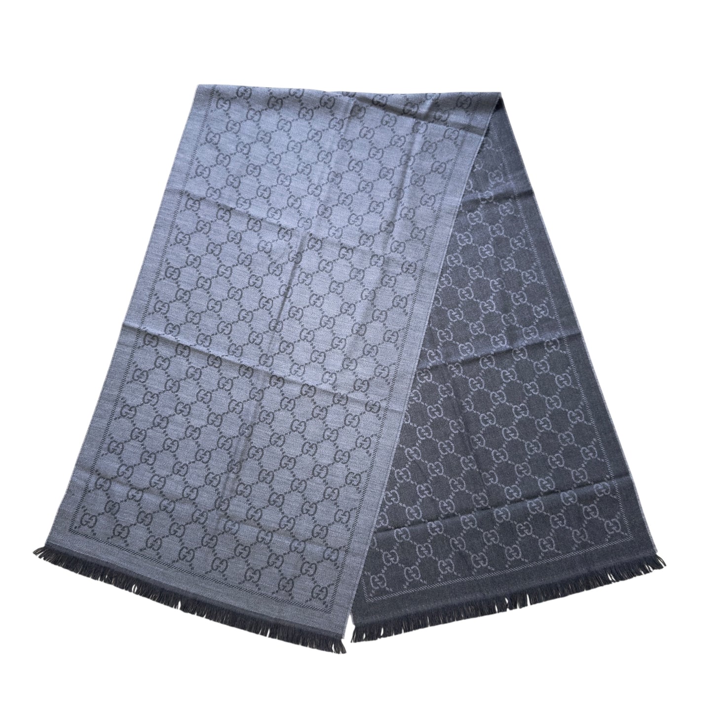 GUCCI GG 雙面 圍巾