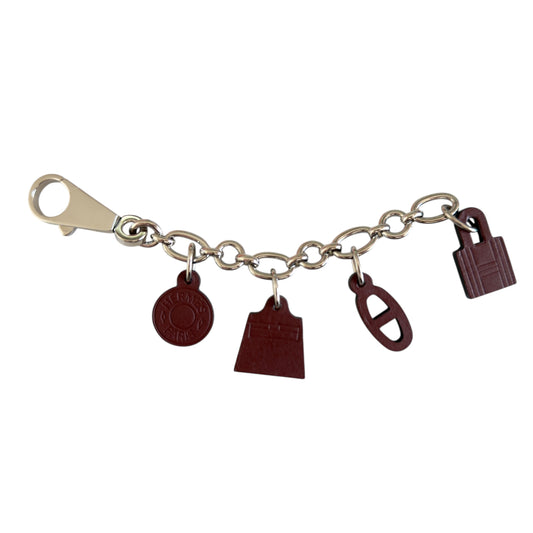 HERMES *極罕* Olga Amulette Breloque 經典元素＞凱莉包＋豬鼻子🐽 掛飾