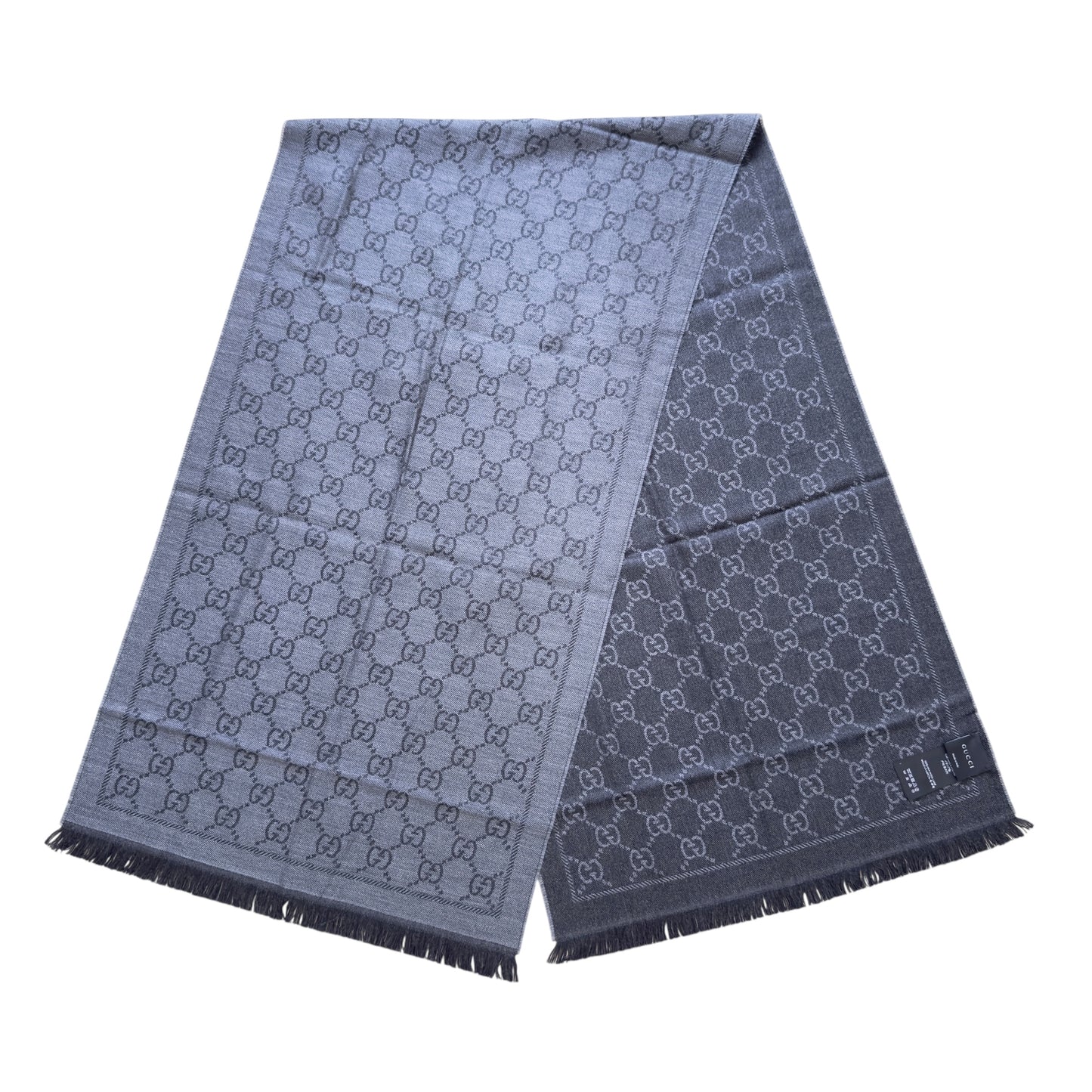 GUCCI GG 雙面 圍巾