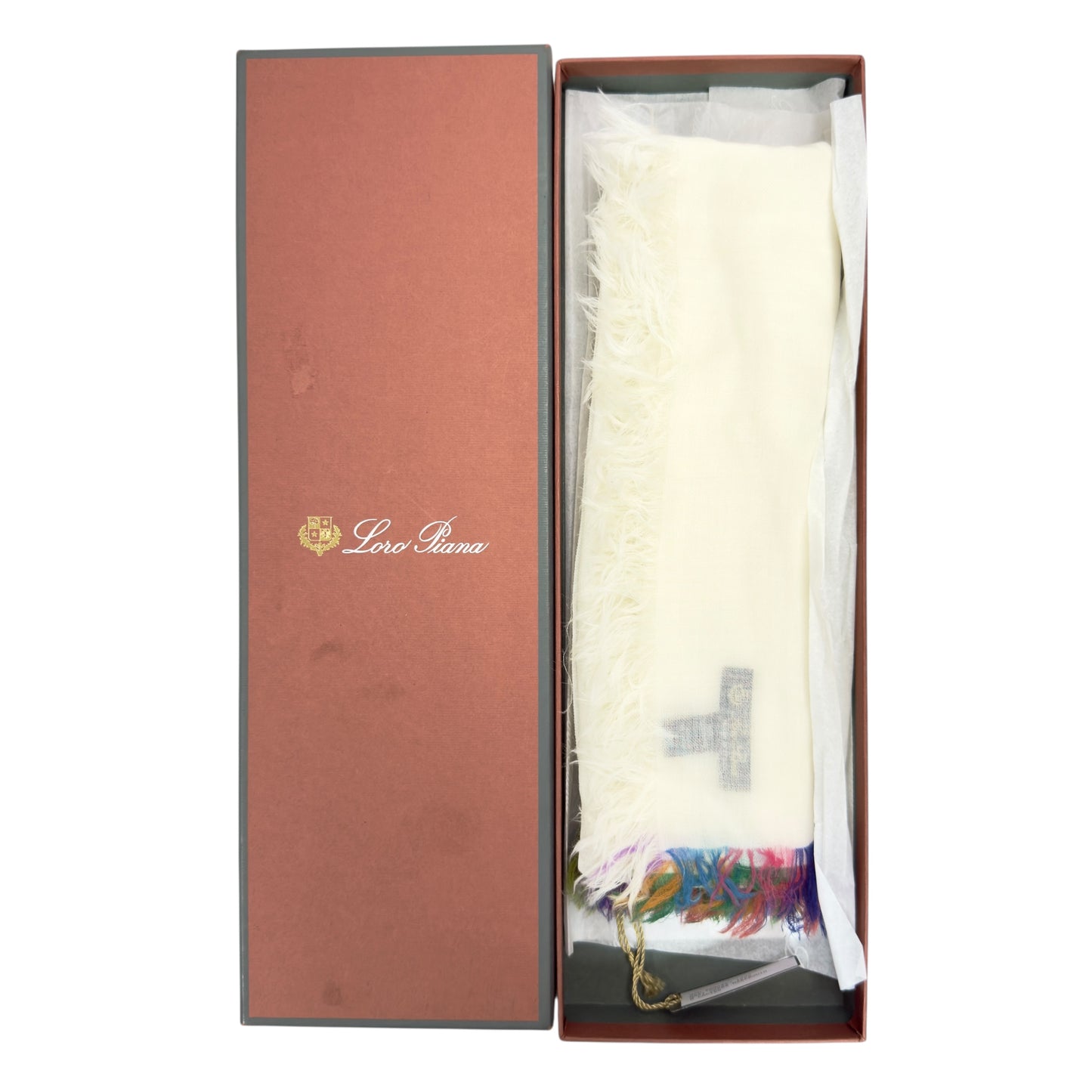 LORO PIANA 純羊絨 圍巾