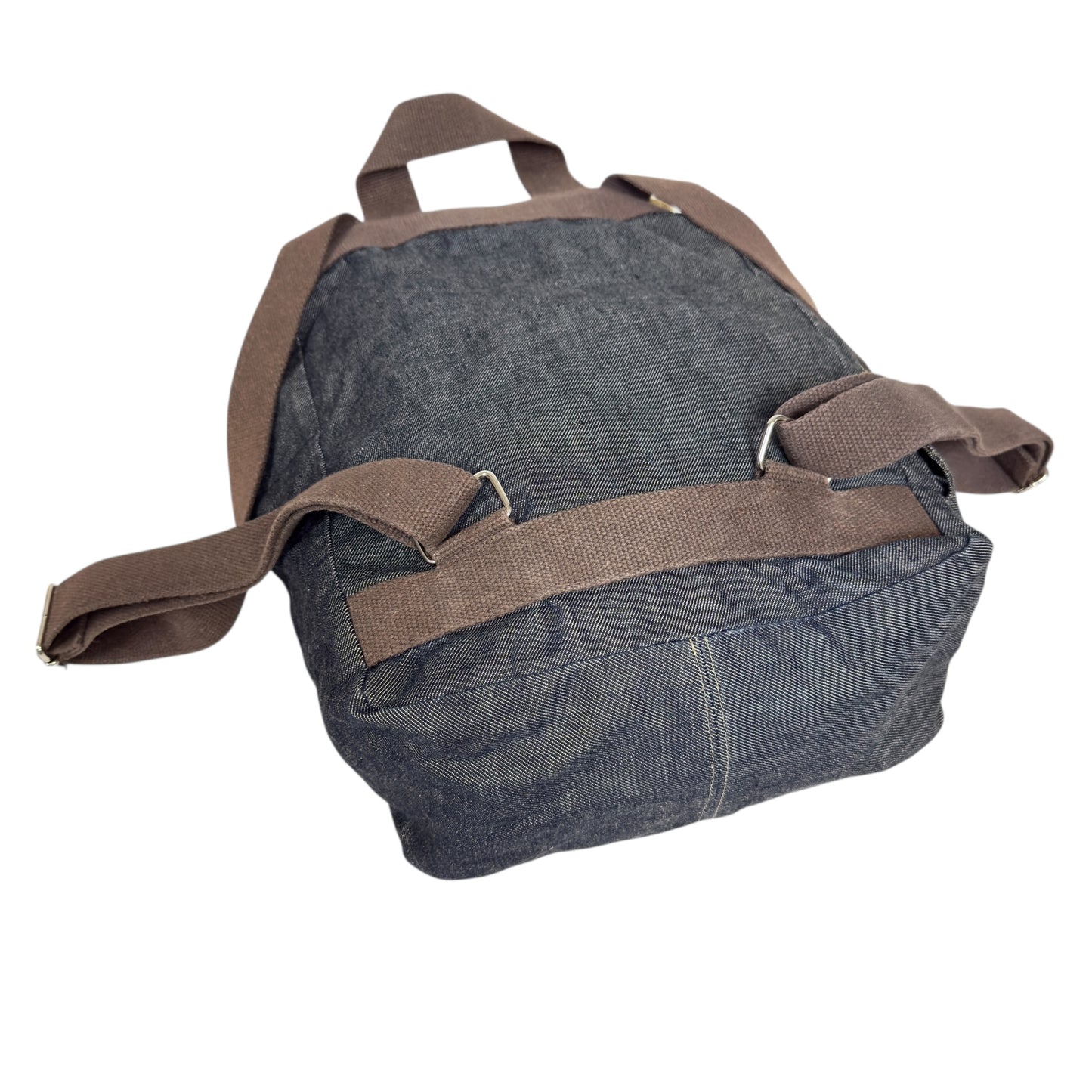 D&G Dolce & Gabbana 牛仔 毛毛 背包