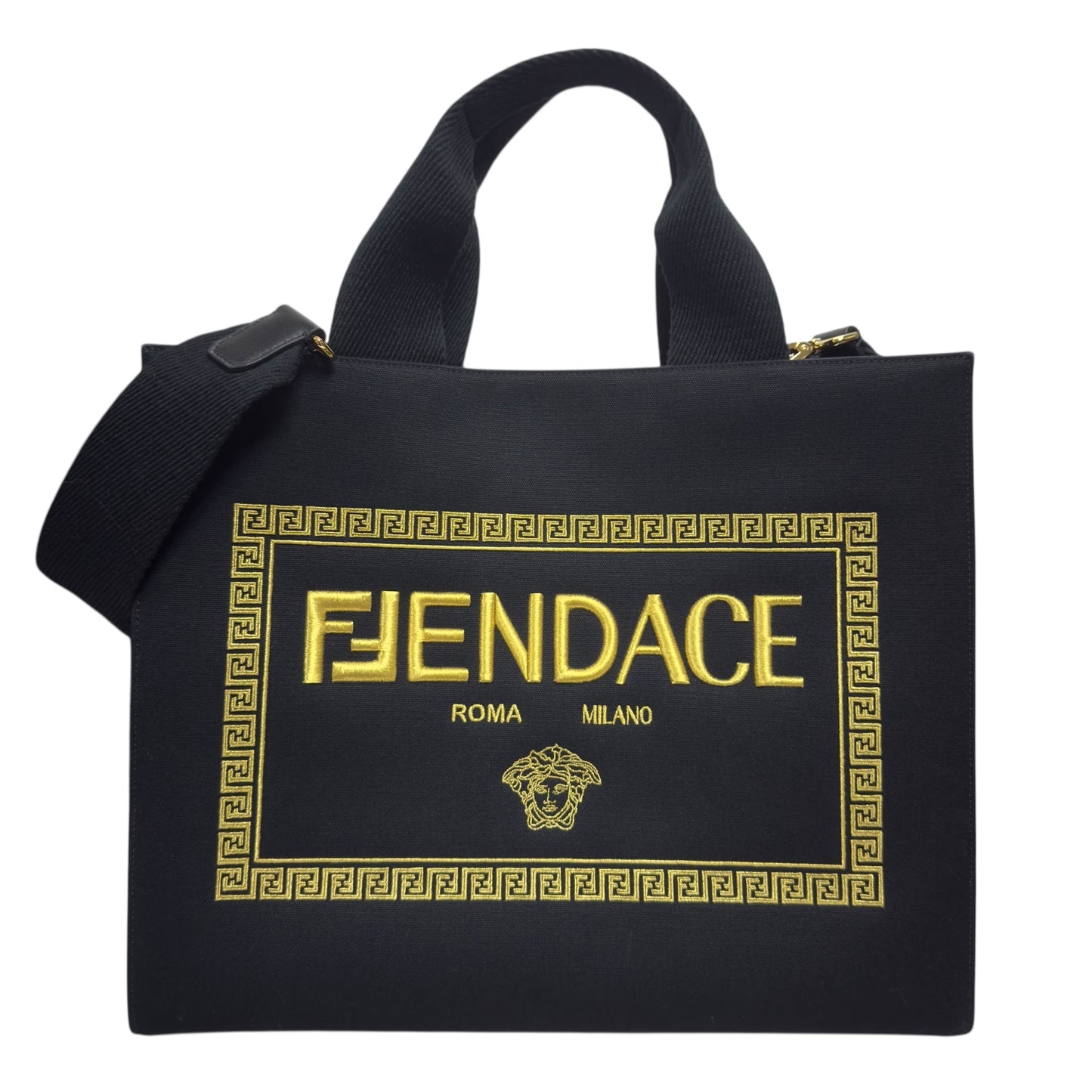 FENDACE Fendi 聯乘 Versace 2用袋