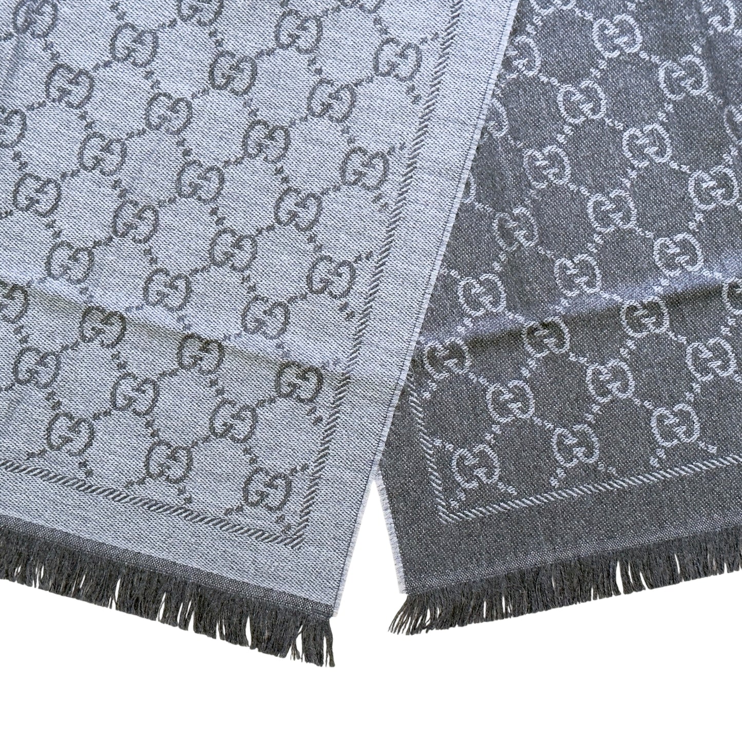 GUCCI GG 雙面 圍巾