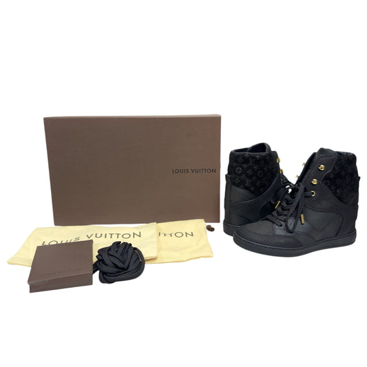 LOUIS VUITTON 老花 內增高 球鞋 70mm