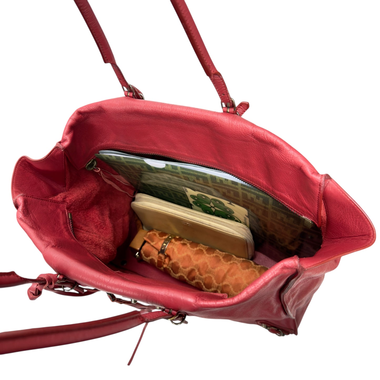 BALENCIAGA Papier 機車 肩背包