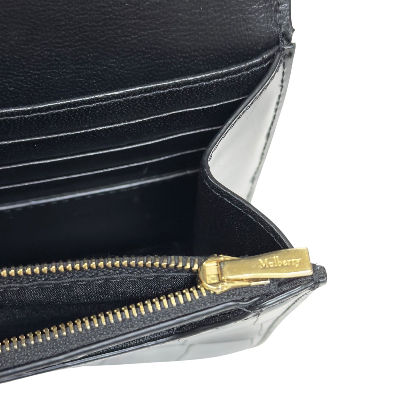 MULBERRY 鱷魚皮壓紋 鏈條包