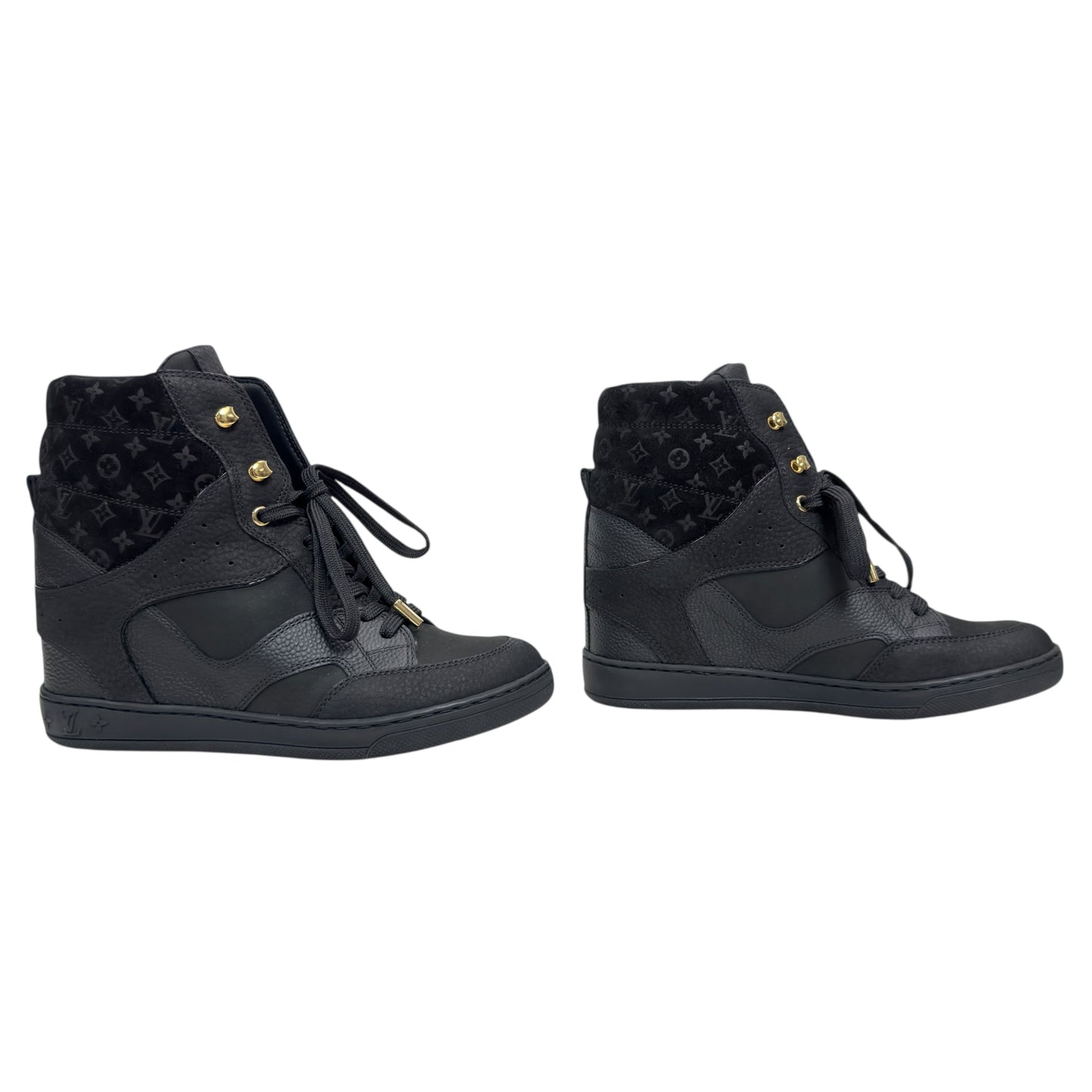 LOUIS VUITTON 老花 內增高 球鞋 70mm