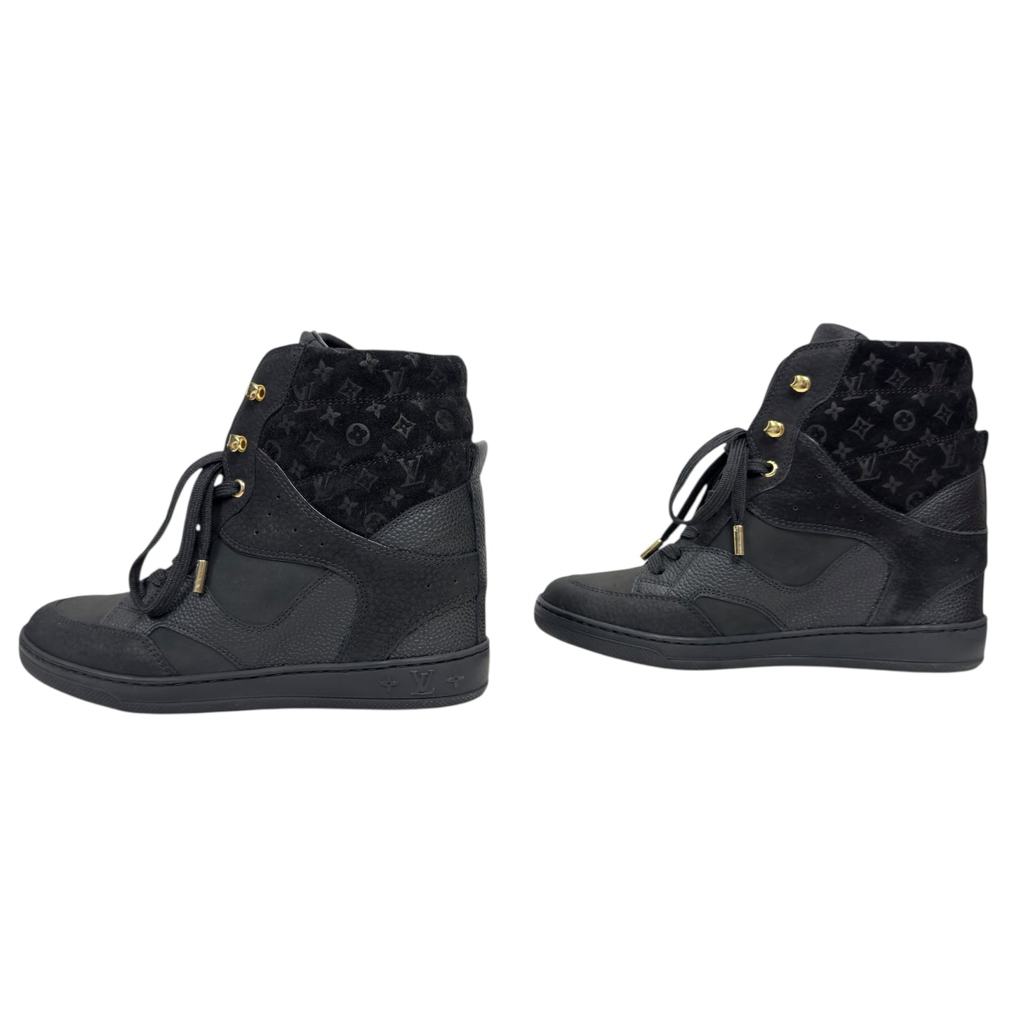 LOUIS VUITTON 老花 內增高 球鞋 70mm