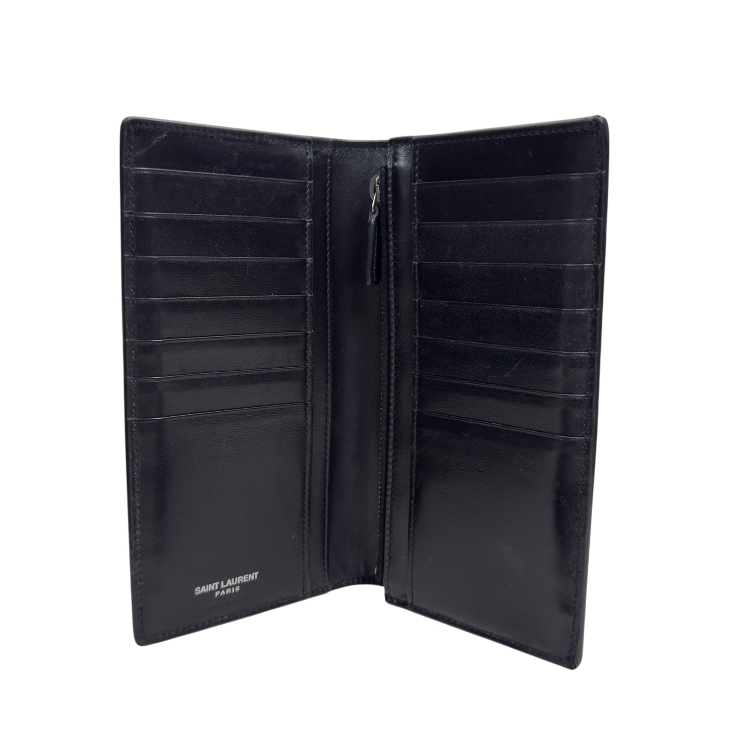 SAINT LAURENT YSL Cassandre Continental 長銀包