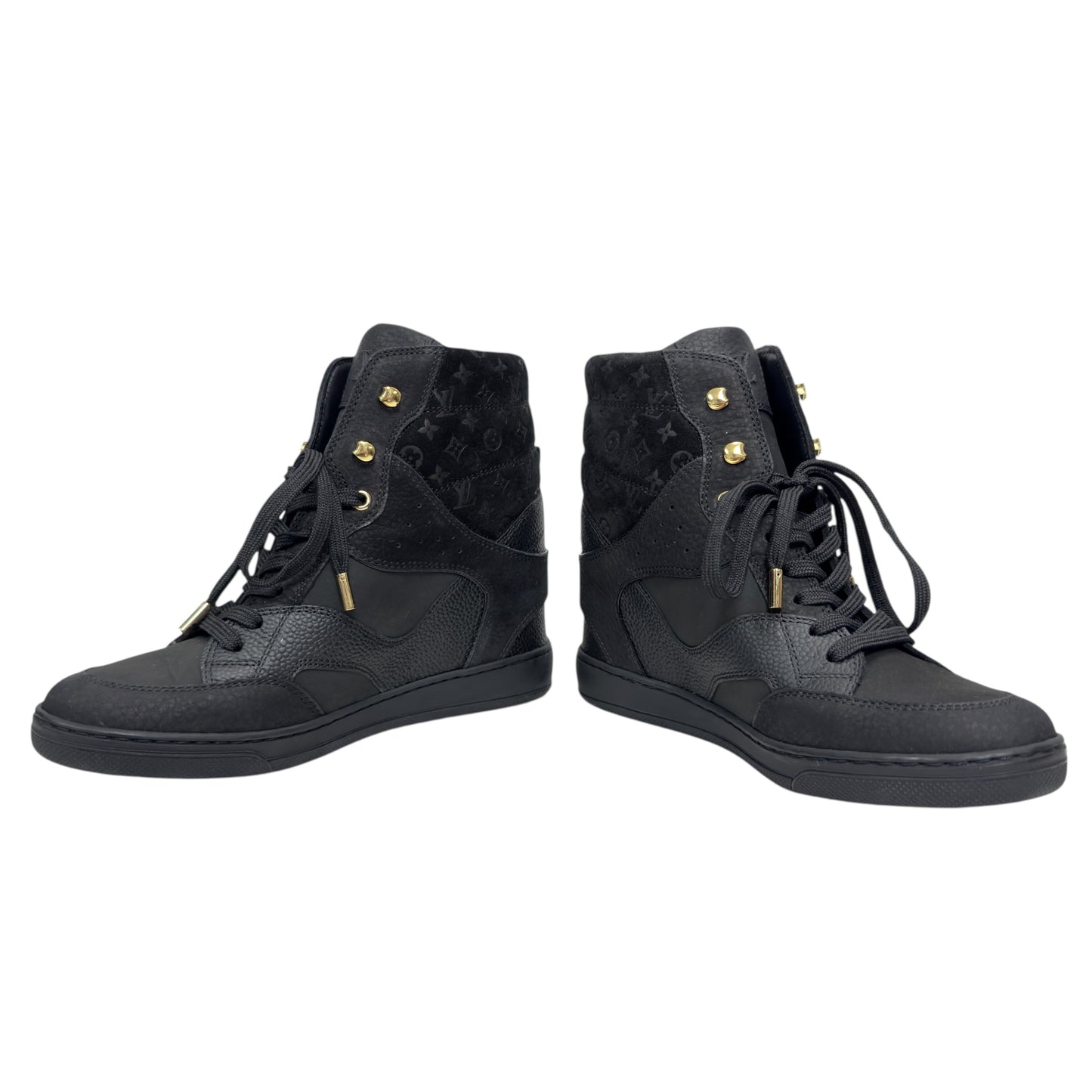 LOUIS VUITTON 老花 內增高 球鞋 70mm