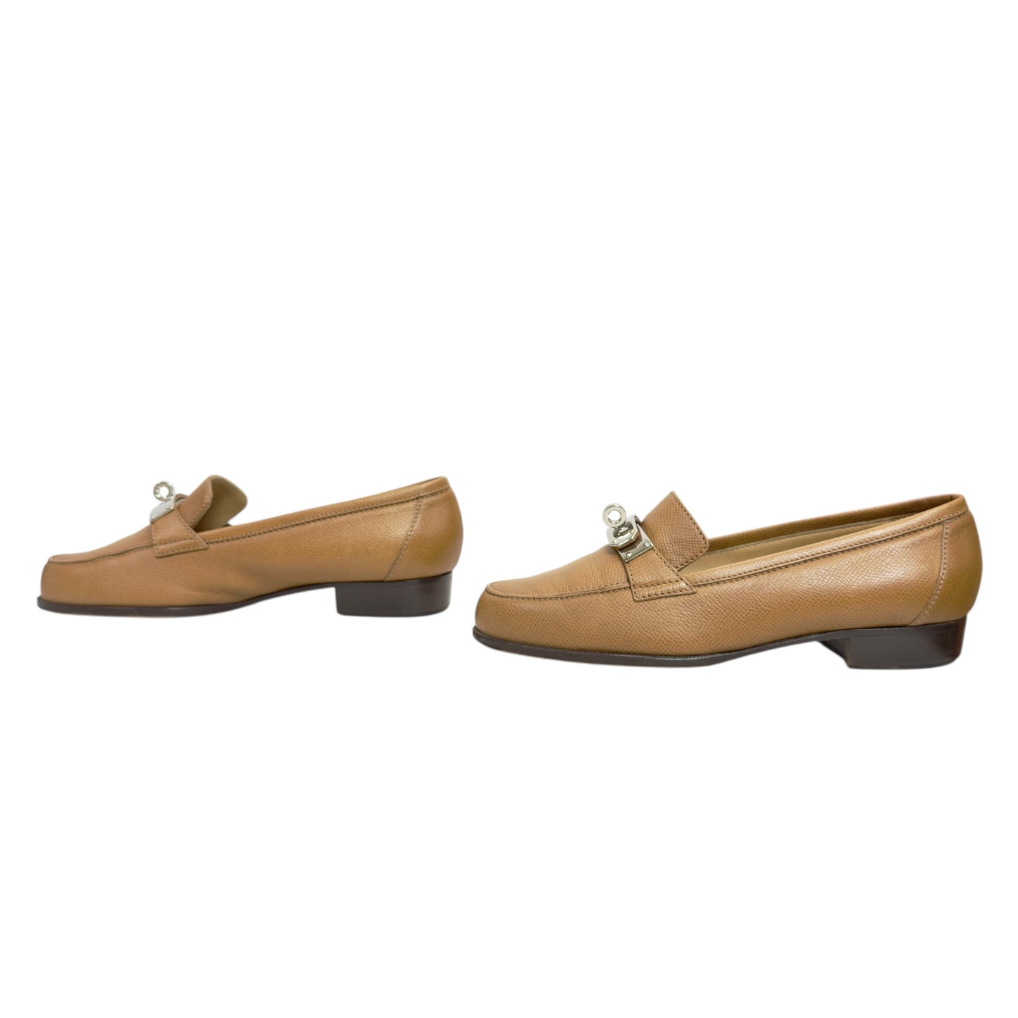 HERMES kelly扣 樂福鞋