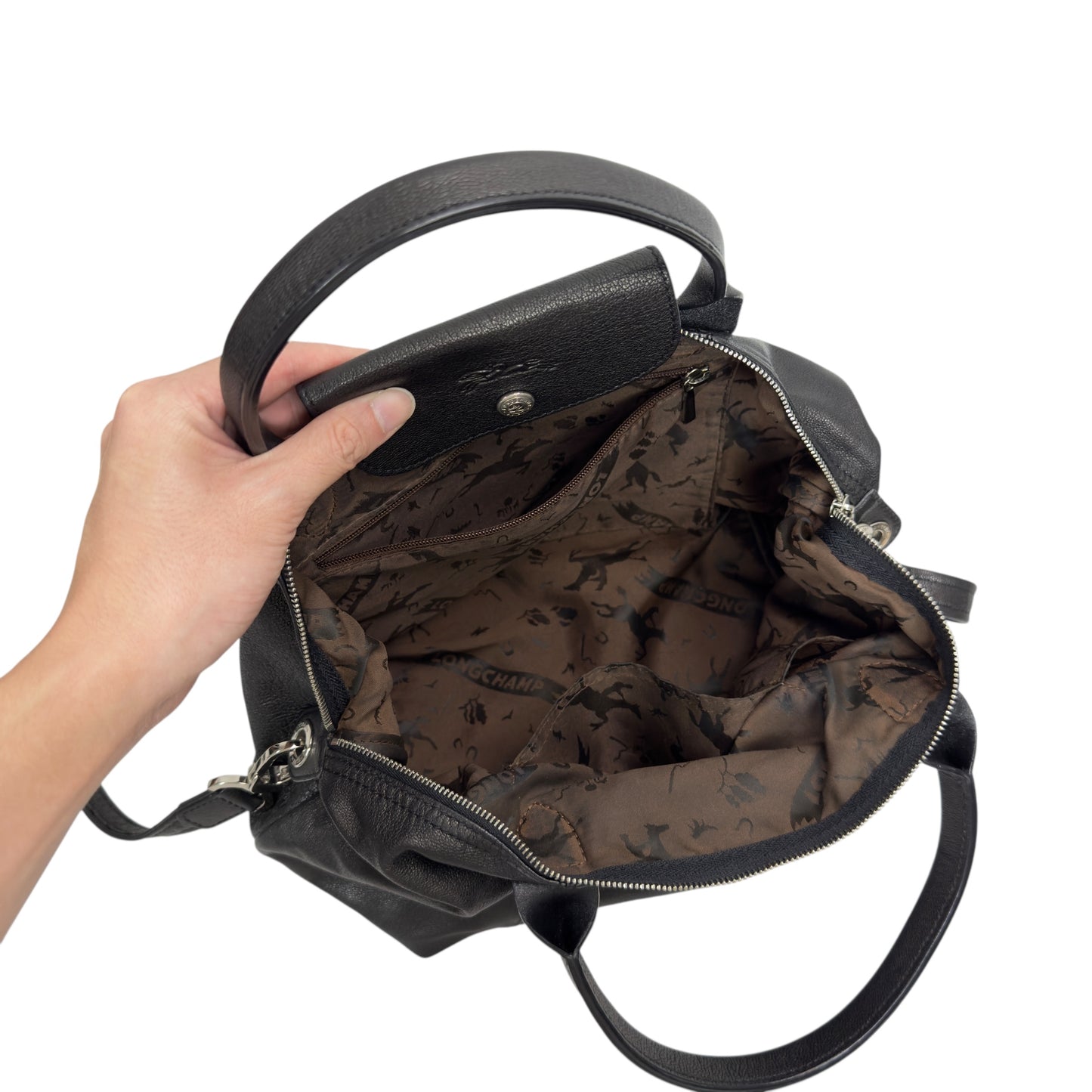 LONGCHAMP 皮革 2用袋