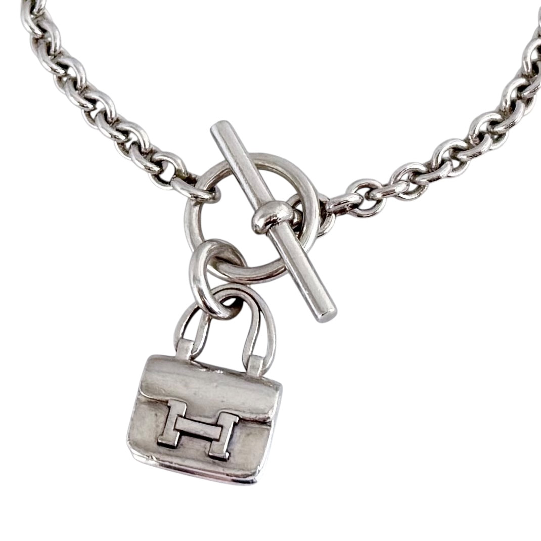 HERMES Amulettes Constance 純銀 手鏈
