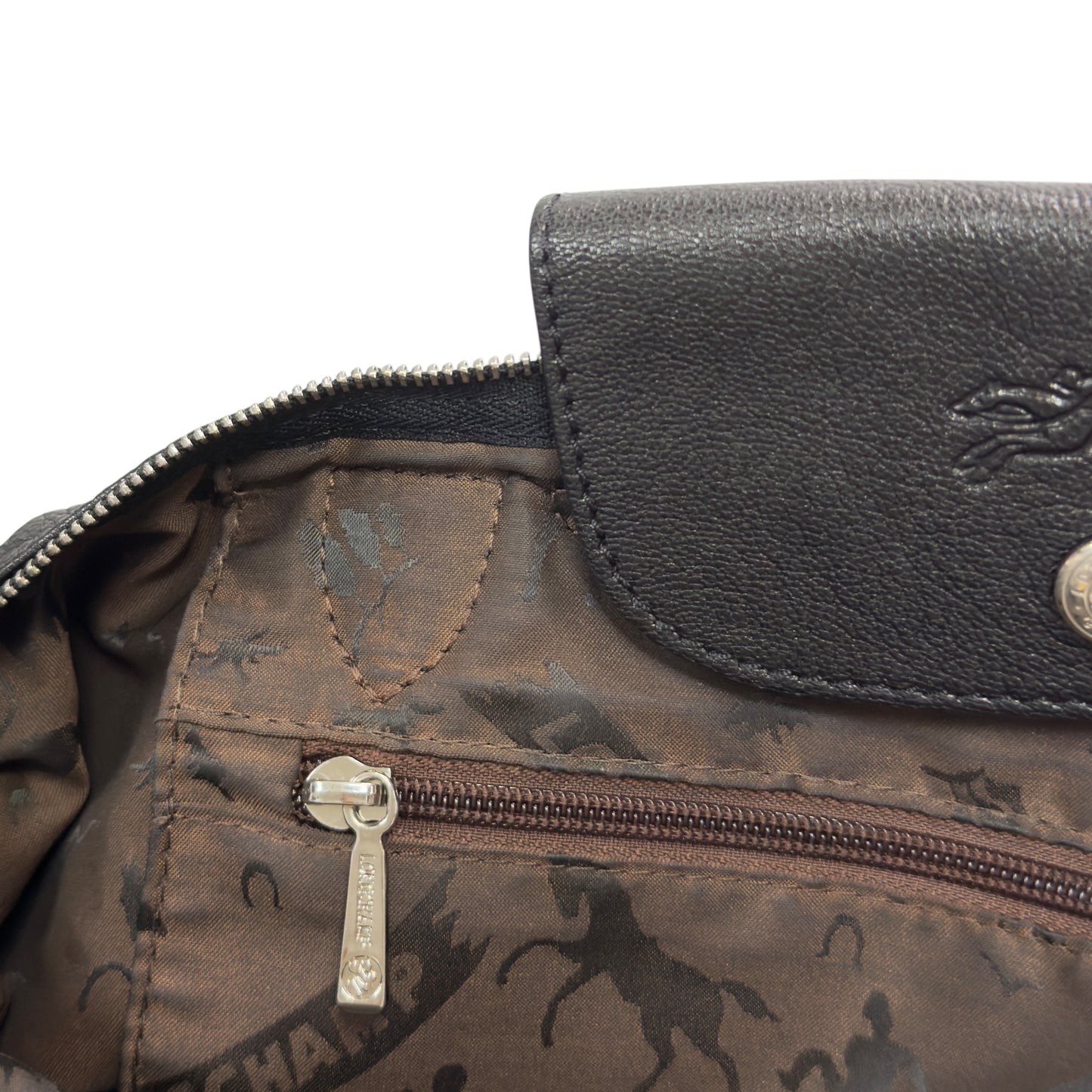 LONGCHAMP 皮革 2用袋