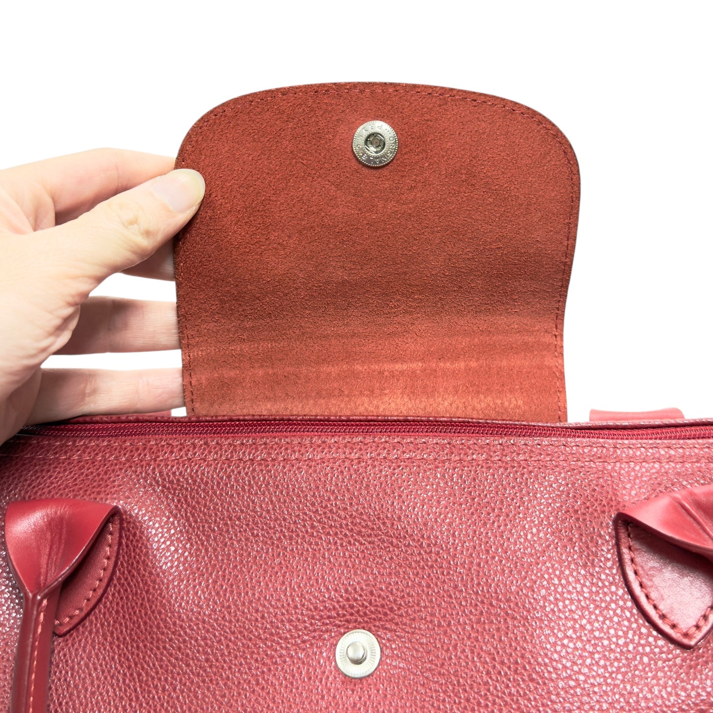 LONGCHAMP Le Pliage 皮革 肩背包