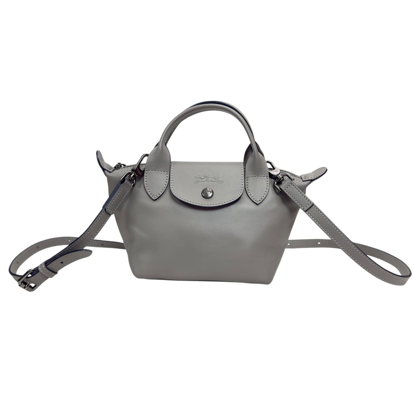 LONGCHAMP Le Pliage Xtra XS 皮革 2用袋