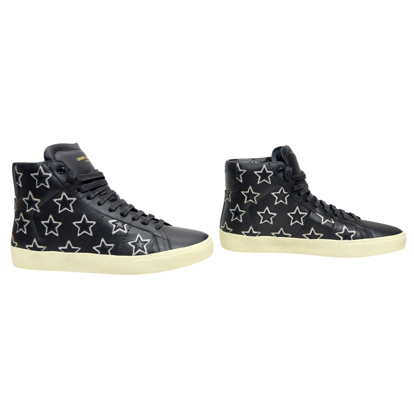 SAINT LAURENT Court 星星⭐️ 高筒 運動鞋