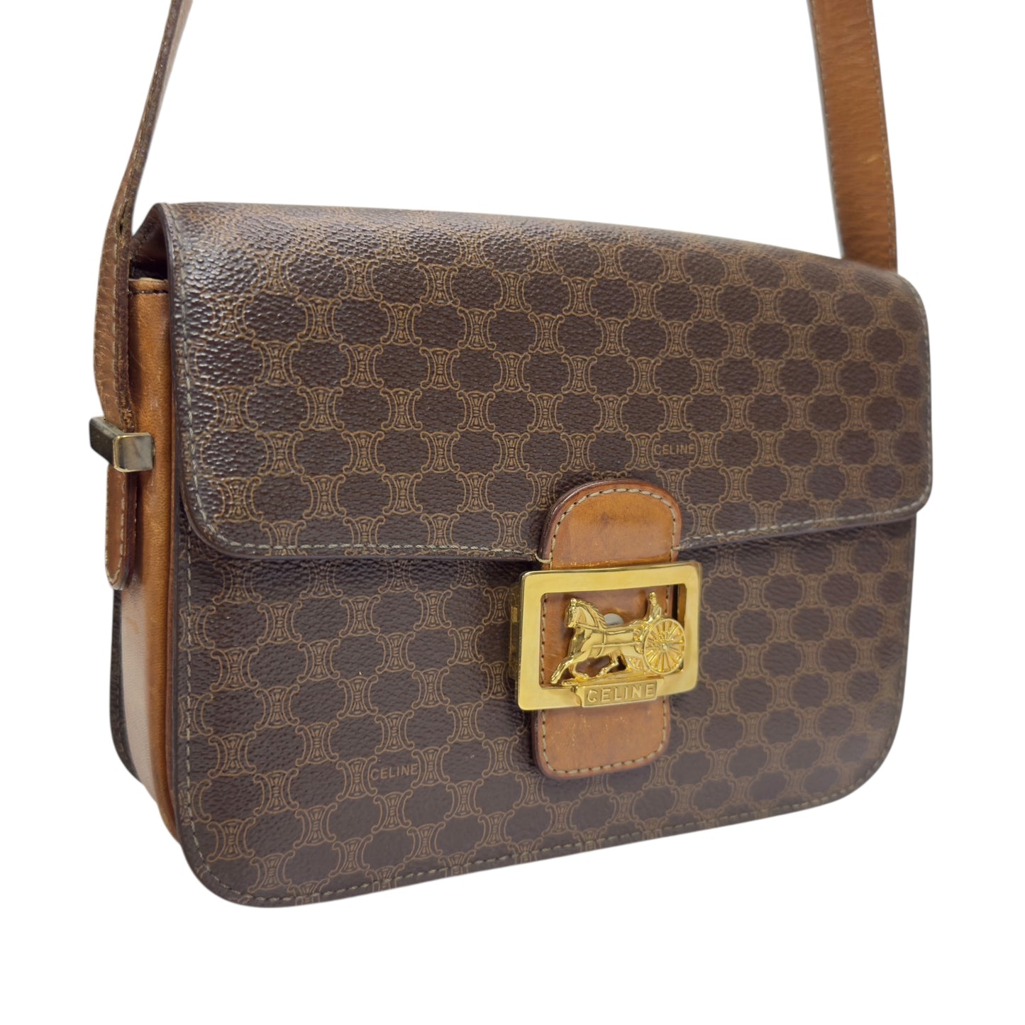 CELINE 中古 凱旋門 斜揹袋