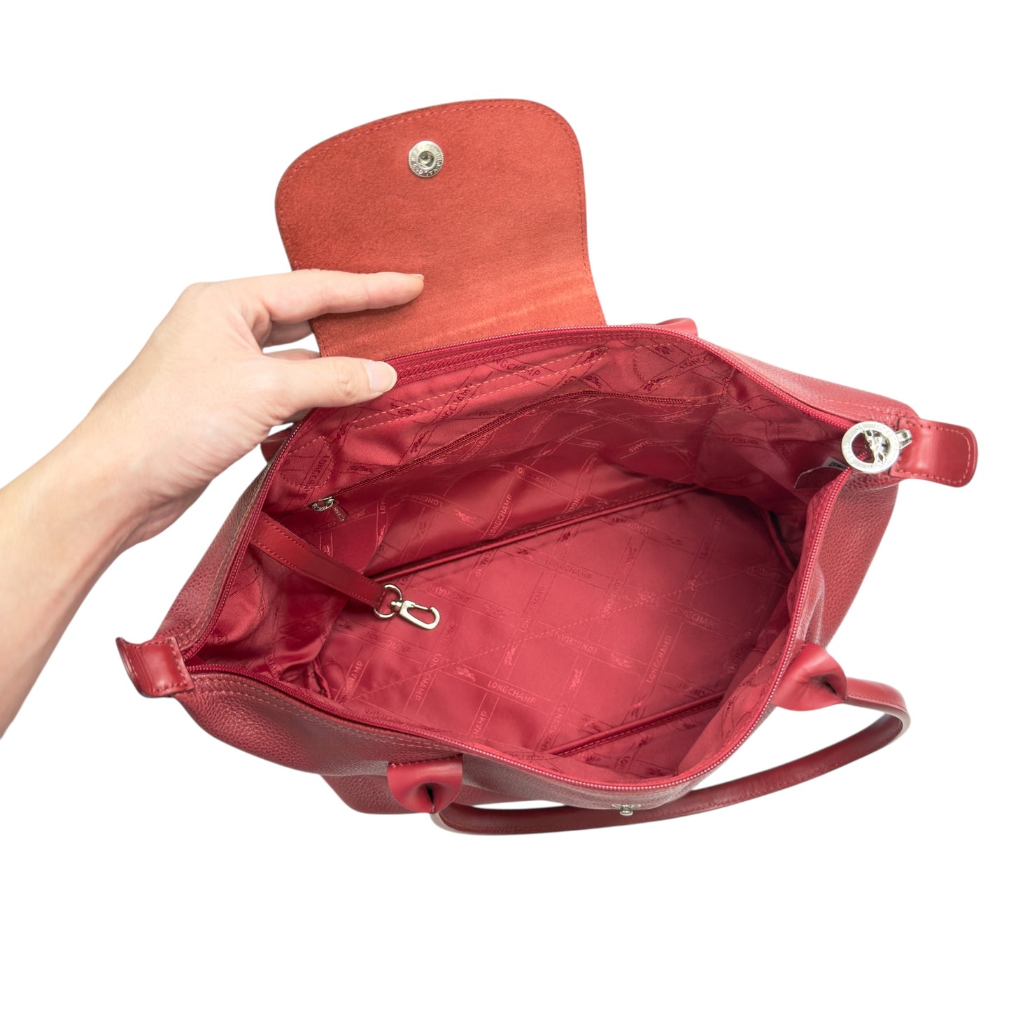 LONGCHAMP Le Pliage 皮革 肩背包