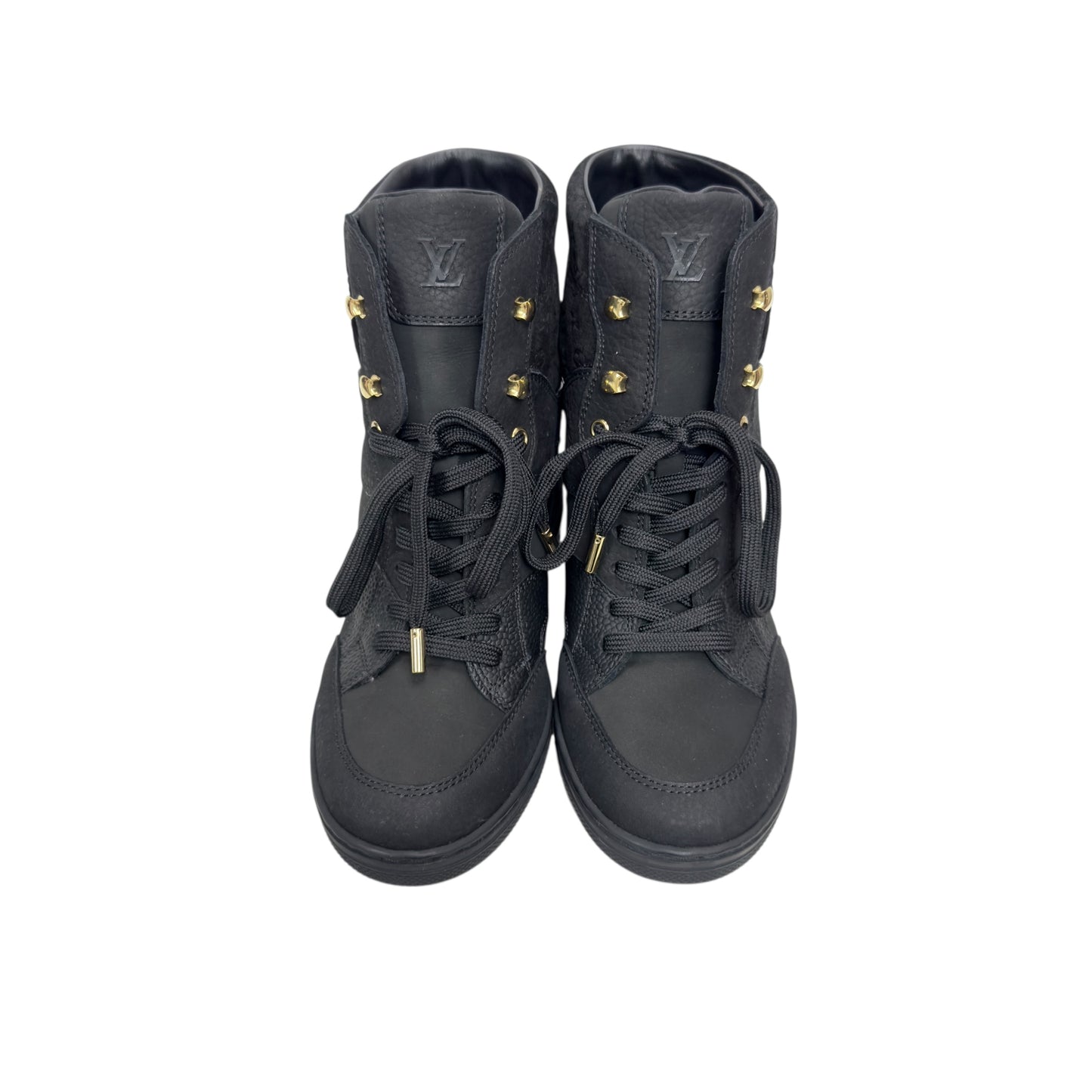 LOUIS VUITTON 老花 內增高 球鞋 70mm