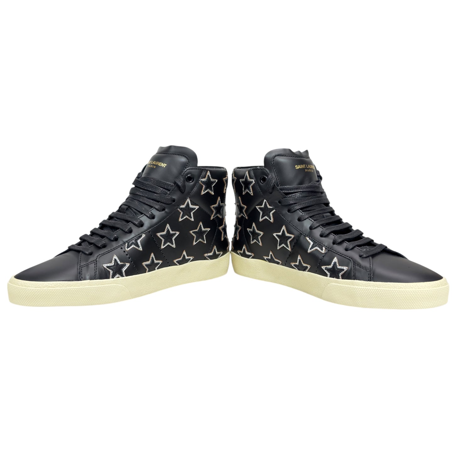 SAINT LAURENT Court 星星⭐️ 高筒 運動鞋