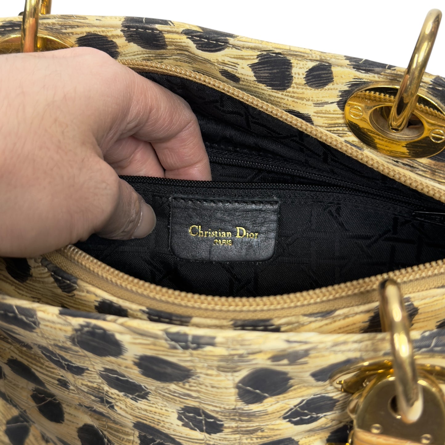 DIOR 中古 Lady Dior 2用袋