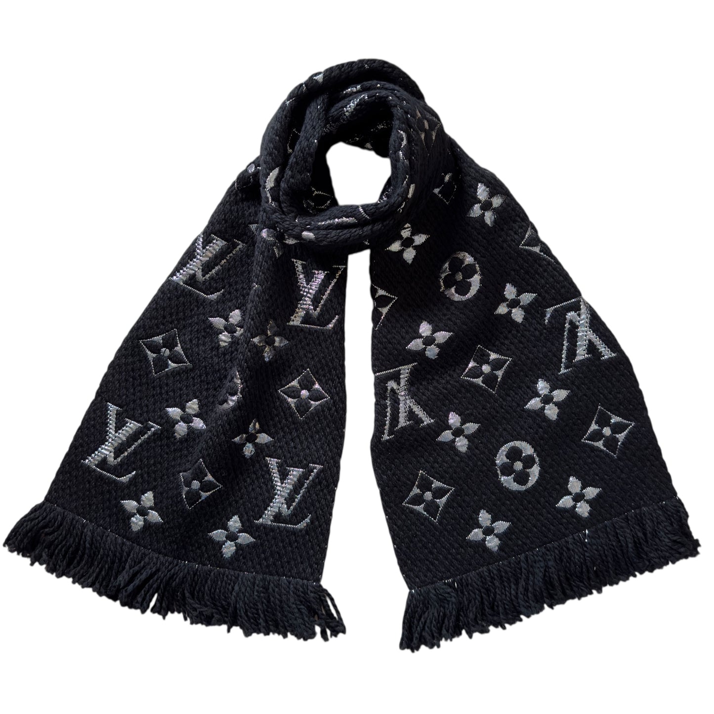 LOUIS VUITTON Logomania 老花 圍巾