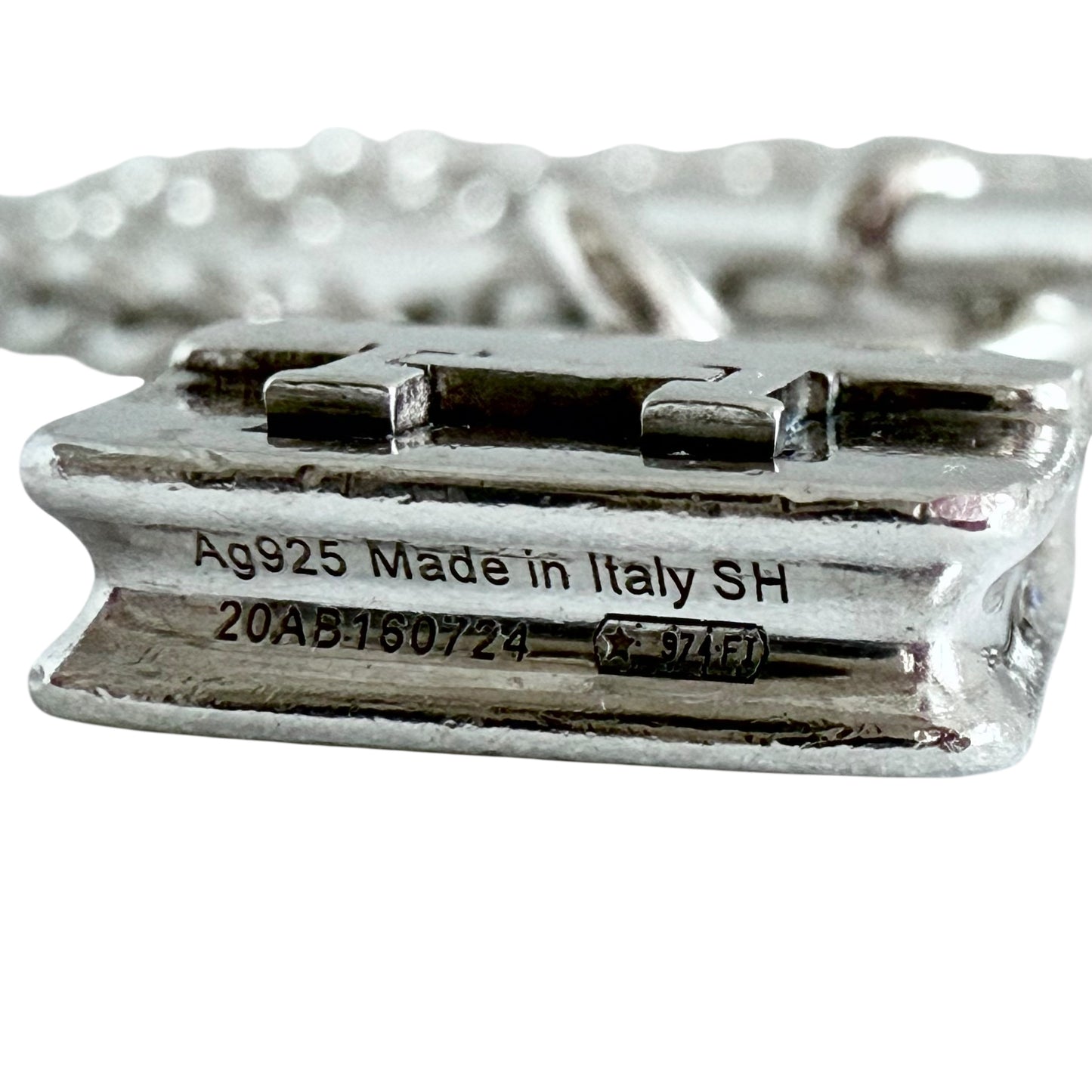 HERMES Amulettes Constance 純銀 手鏈