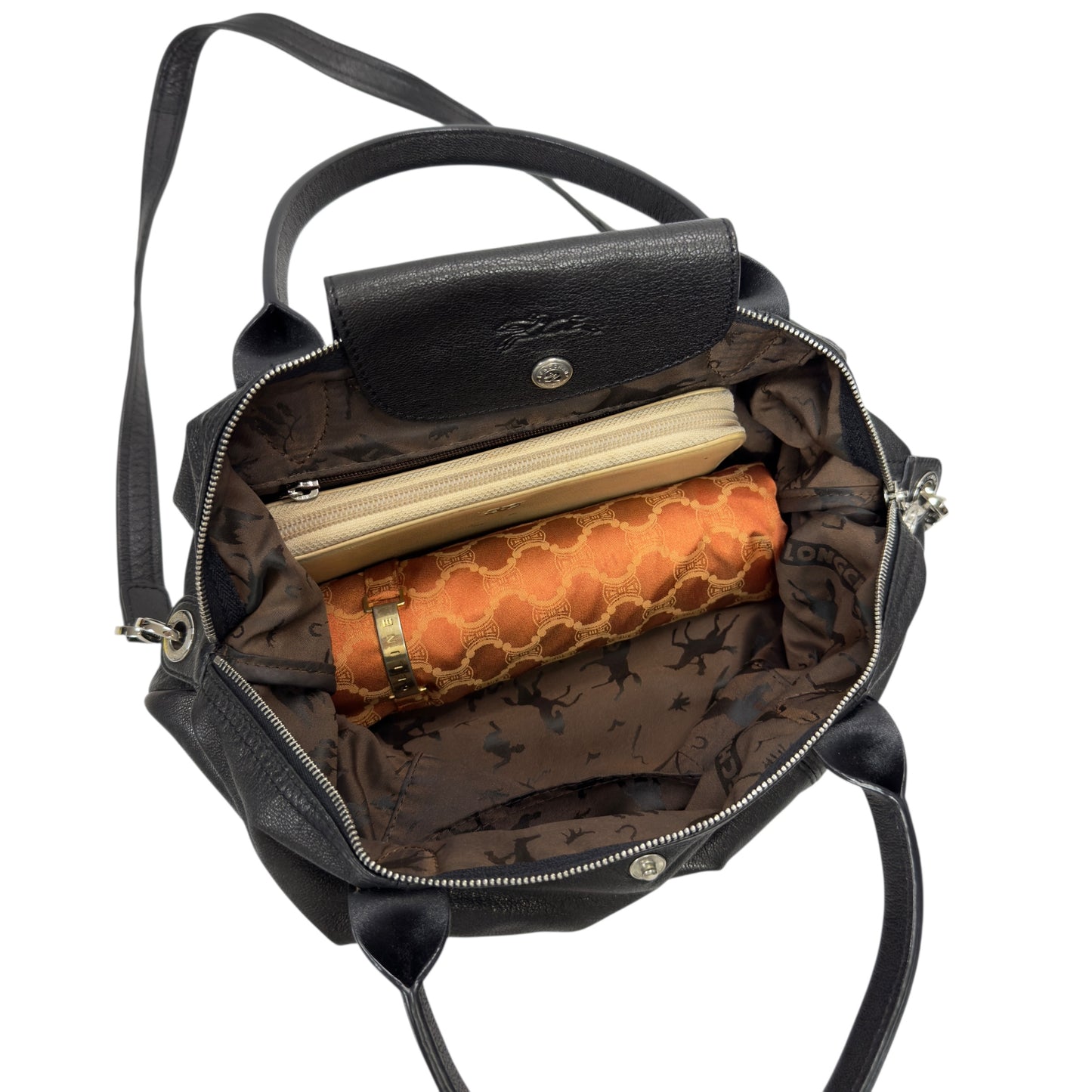 LONGCHAMP 皮革 2用袋