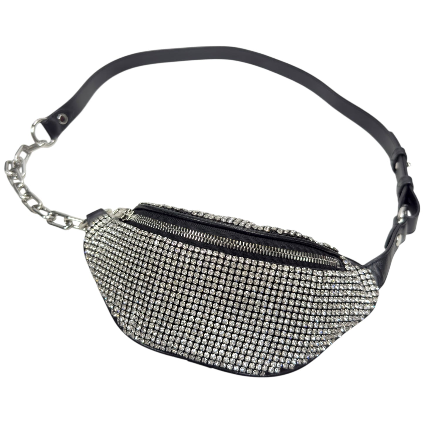 ALEXANDER WANG 滿鑽 腰包 心口包