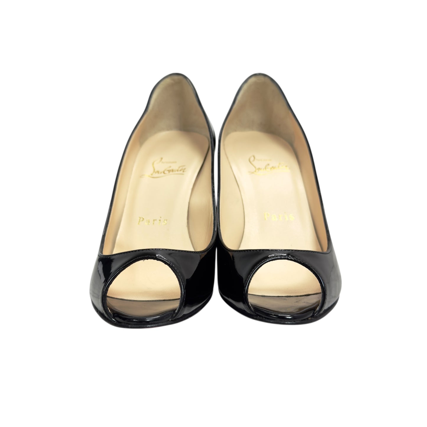 CHRISTIAN LOUBOUTIN 魚口 高踭鞋