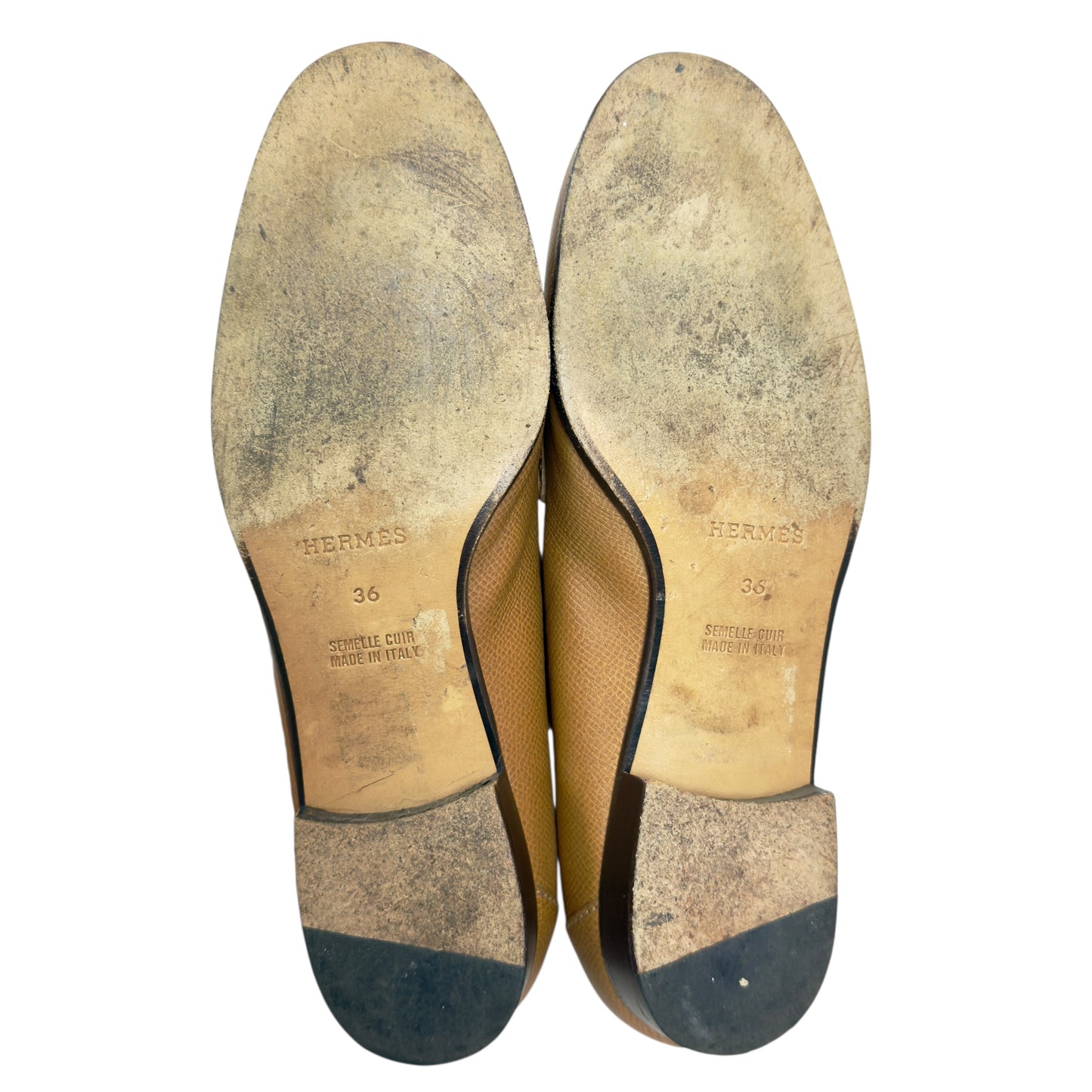 HERMES kelly扣 樂福鞋