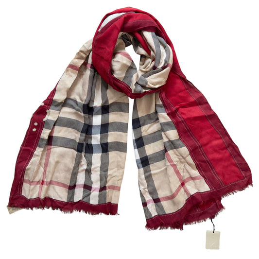 BURBERRY 經典格紋 圍巾