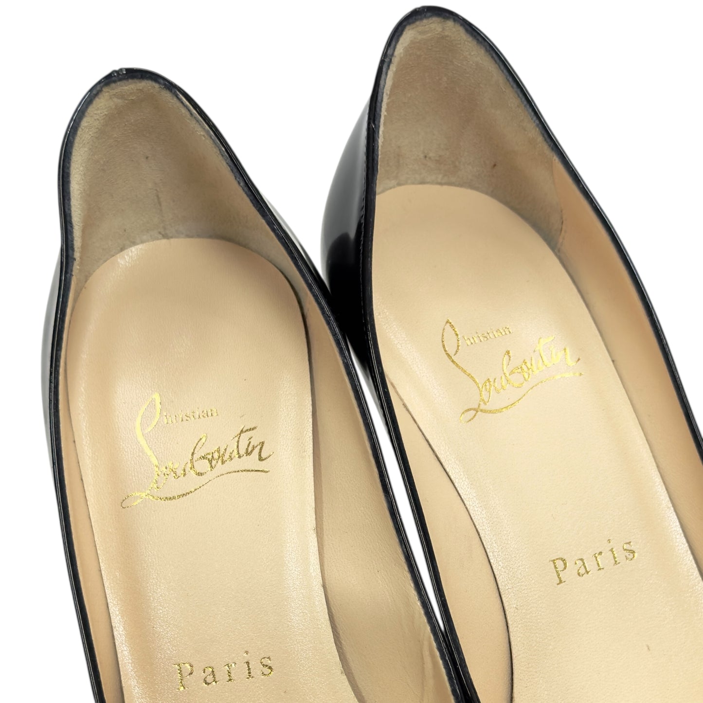 CHRISTIAN LOUBOUTIN 魚口 高踭鞋