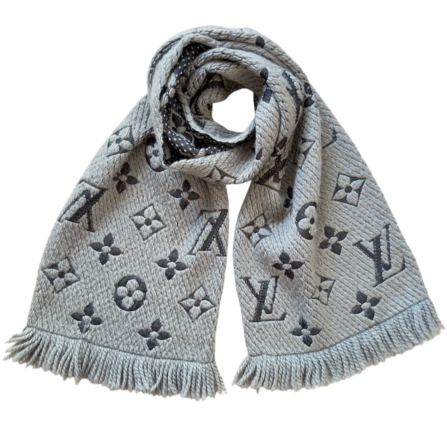 LOUIS VUITTON Logomania 老花 圍巾