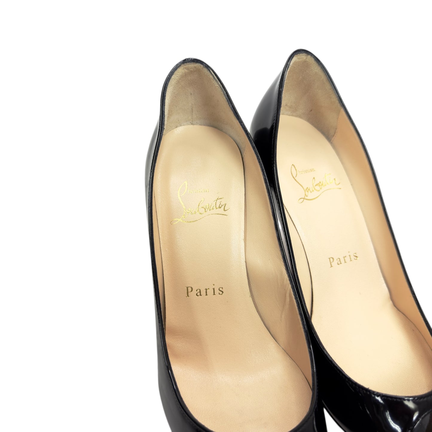 CHRISTIAN LOUBOUTIN 魚口 高踭鞋