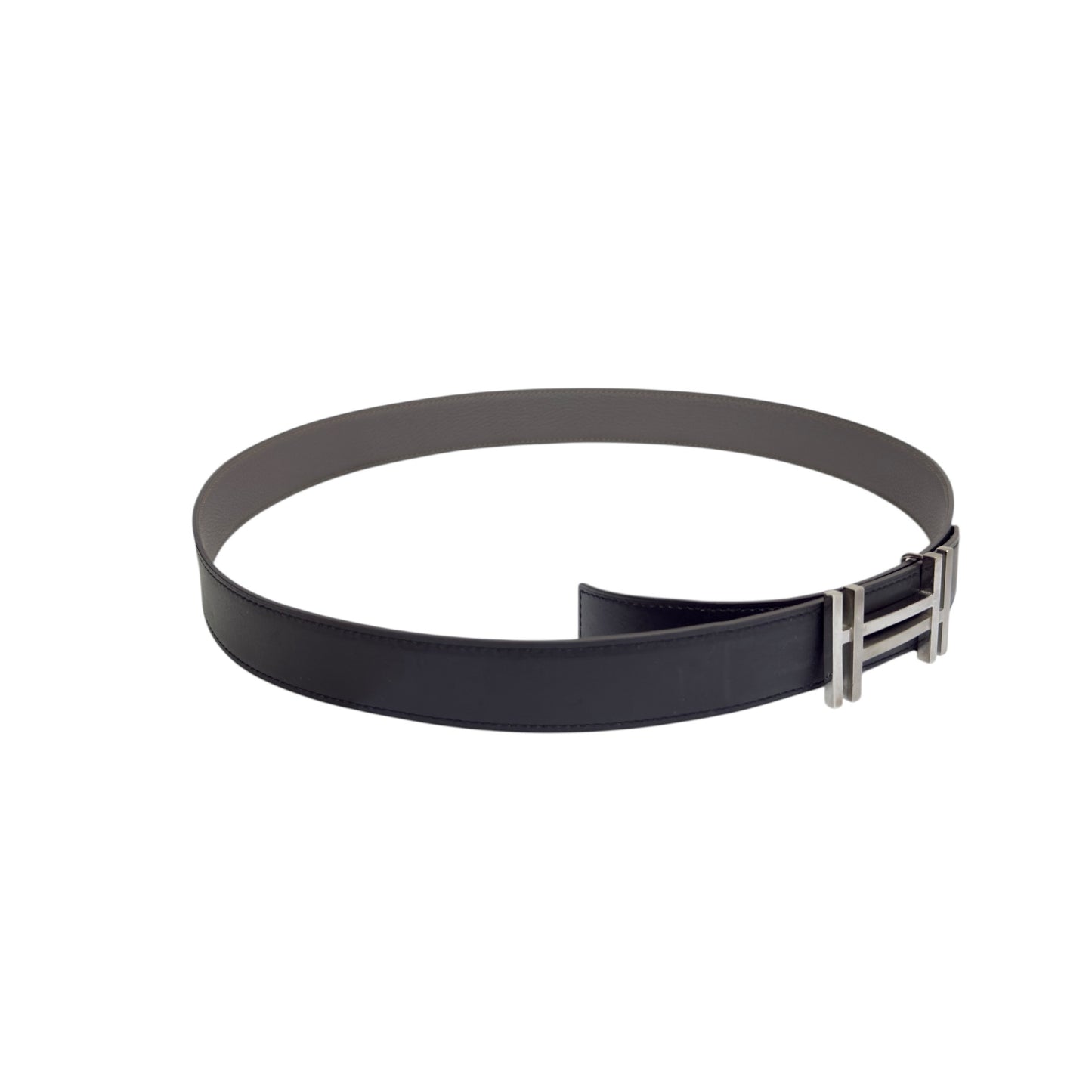 HERMES H au Carre 雙面 皮帶 32mm