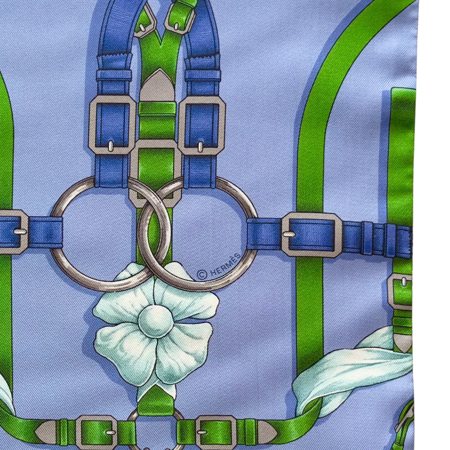 HERMES Maxi twilly cut 長絲巾