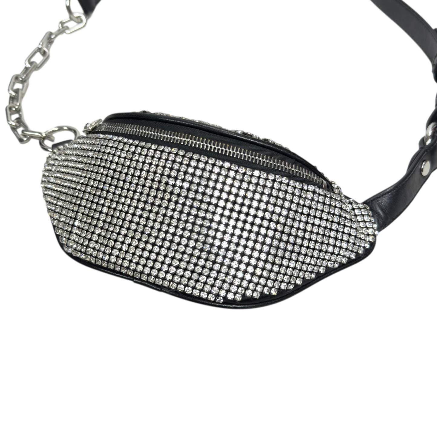 ALEXANDER WANG 滿鑽 腰包 心口包