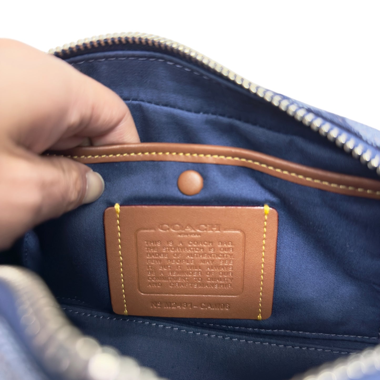 COACH Bowery Satchel 22 2用袋