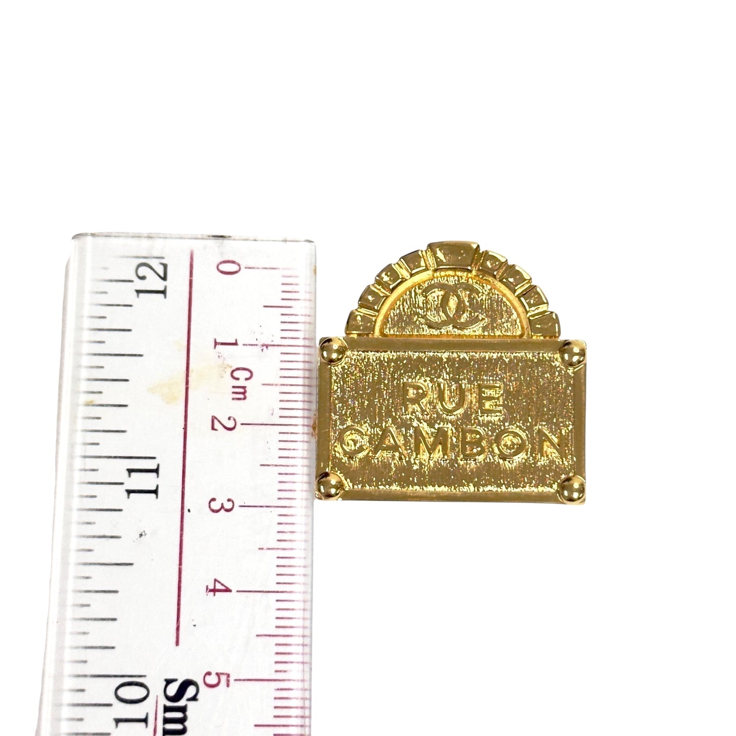 CHANEL CC Rue Cambon 胸針