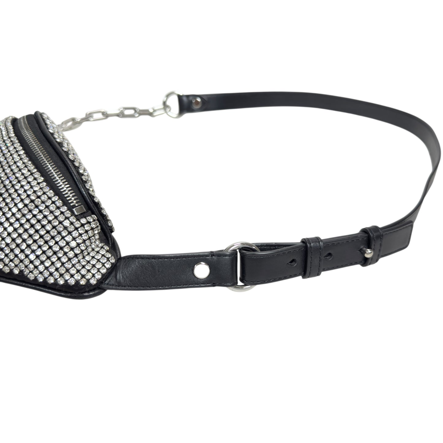 ALEXANDER WANG 滿鑽 腰包 心口包