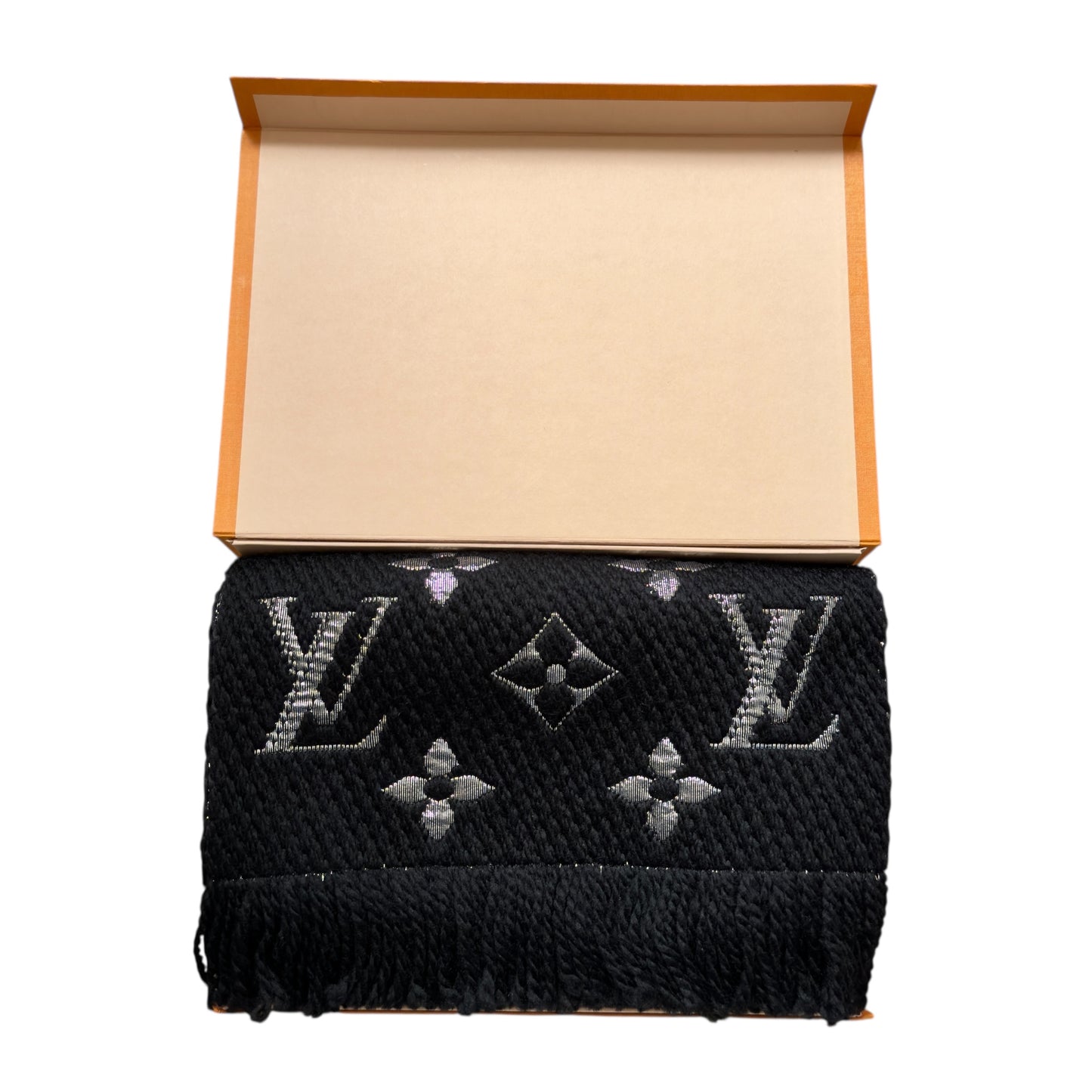 LOUIS VUITTON Logomania 老花 圍巾