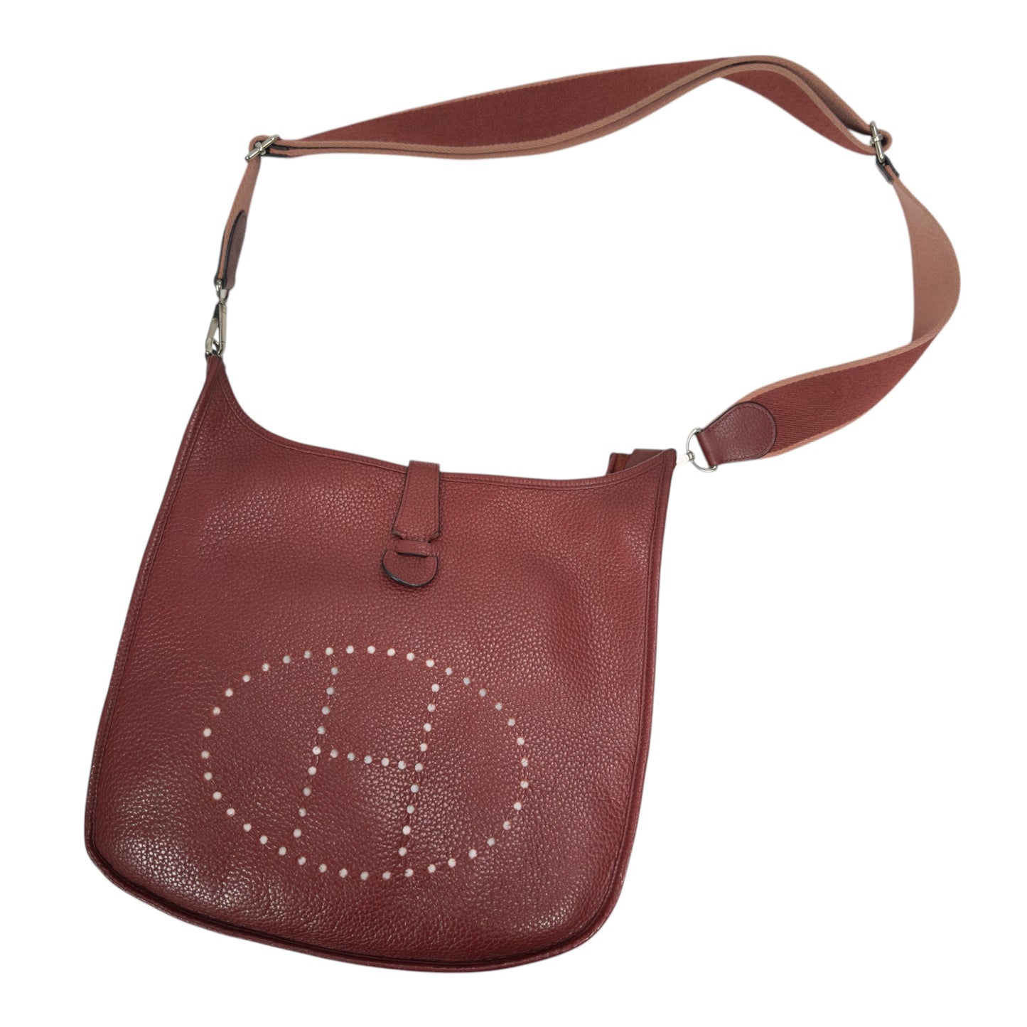 HERMES Evelyne 斜揹袋 框Q刻