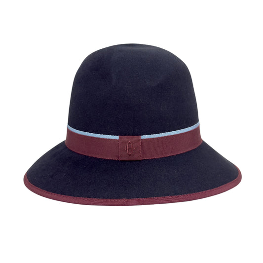 HERMES 兔毛氈 寬邊帽